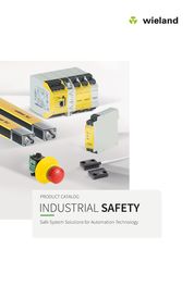 Industrial safety - Safe system solutions for automation technology