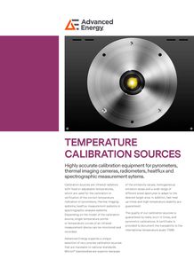 Lösungen zur Temperatur-Kalibrierung