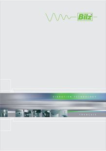 VIB et TEC Industrie Broschüre : BILZ Schwingungstechnik 
