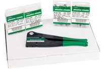 Klik-Lok Seite Satz Kunststoffniete / 48001