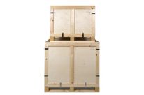 Wiederverwertbare faltkiste aus sperrholz | CLIP BOX