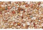 Marmorgranulate:  Weiß Pyrenäen