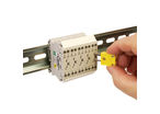 Thermoelement-Klemmenblöcke zur DIN-Schienenmontage mit Prüfbuchse