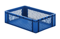 Stapelbehaelter Dina 175 2 blau 600 x 400 x 175 mm