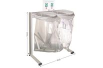 5S-Abfalltütenhalter | ECOPOST A