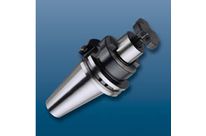 Messerkopf-Aufnahme mit Kühlkanalbohrungen an der Stirnseite: SK 40 Form ADB DIN 69871