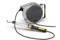 Kabelaufwickler mit handleuchte