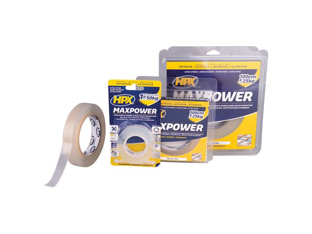 Fixierbänder : MAX POWER TRANSPARENT