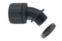 Winkelverschraubungen 90° aus Polyamid 6.6 Phosphor- und Schwefelfrei : PLA-45