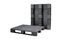 Palette Hygienepalette 1210 - 2 reg. anthrazit 1200 x 1000 x 160 mm