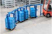 Milkrun Routenzug / LEAN ManufacturingÜBERQUERENDER STORCI