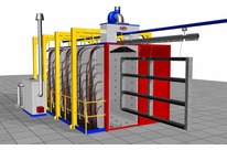 Mehrphasige Waschzelle