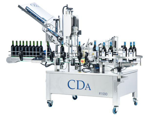 Automatische Etikettiermaschine für Flaschen - Modellreihe R1000/1500