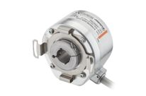 Drehgeber Absolut Multiturn Sendix F5883M, SSI, gray, binär, Ø 58 mm, optisch, Hohlwelle .