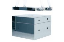 Rechteckigen Schwerlastgewichte Edelstahl : OIML F1, F2