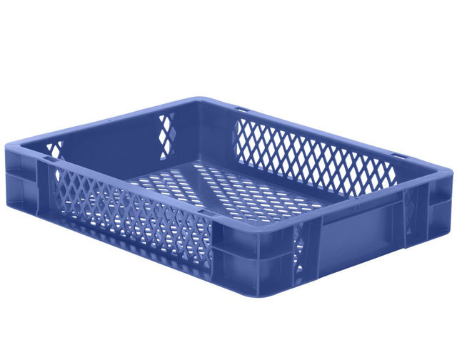 Stapelbehaelter Band 75 3 blau 400 x 300 x 75 mm