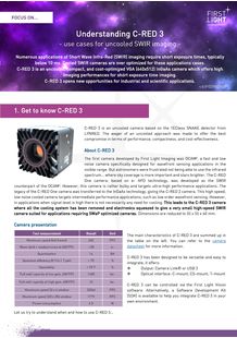 Focus On - Use cases of C-RED 3 SWIR Camera