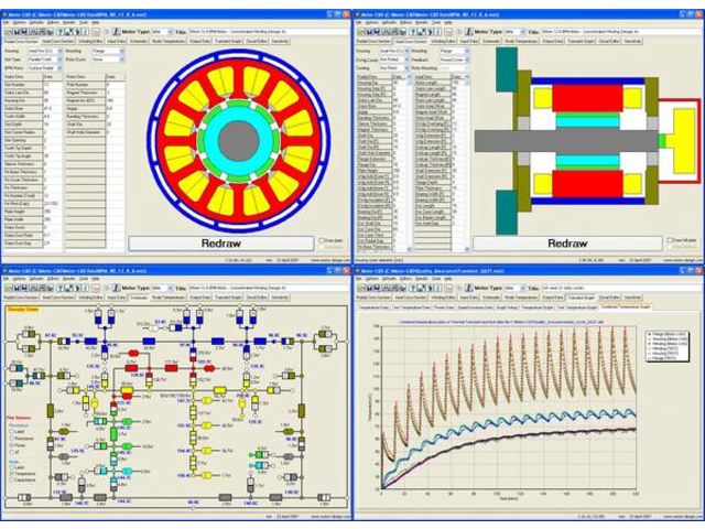 Motor-CAD, thermische Optimierung von Motoren