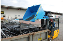 Spänebehälter Typ SKM, Anbaugerät für Gabelstapler