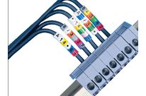 Kennzeichnungsringe PLIOTEX-Vplus in Raupenform und vorgeschnitten