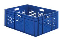 Stapelbehälter Juist 320 2 blau 800 x 600 x 320 mm