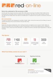 Katalog Foodsafety-Dienste