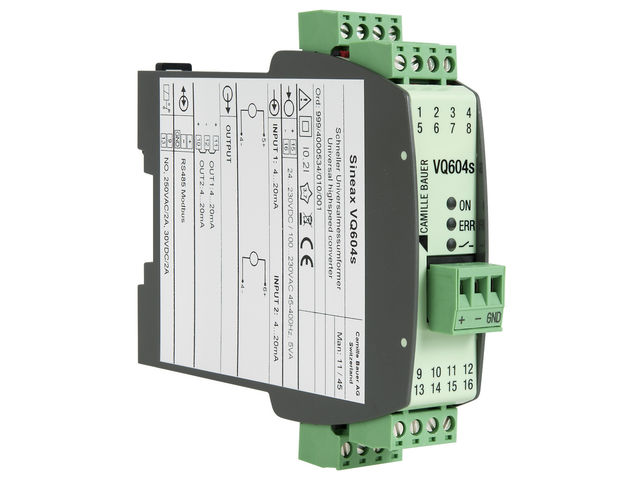 SINEAX VQ604s