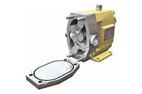 Dreiflügelige Drehkolbenpumpe