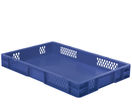  Stapelbehaelter Dina 75 2 blau 600 x 400 x 75 mm