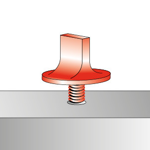 Flügelschrauben Typ  - BÜLTE PLASTIQUES