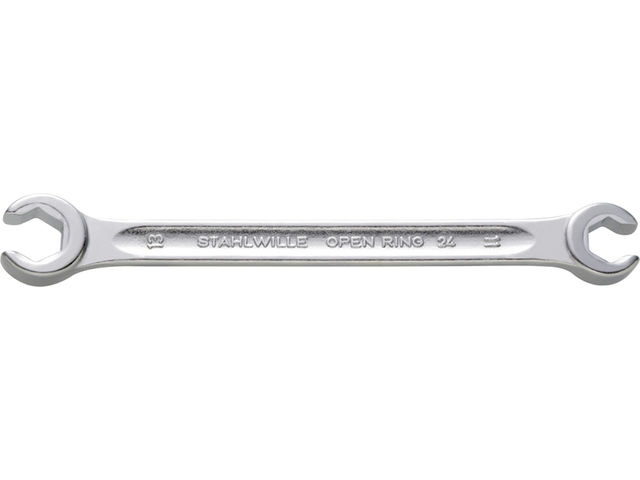 Offene Doppelringschlüssel, abgewinkelt, OPEN-RING - 24 