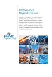 Katalog CleanAir Stack Testing