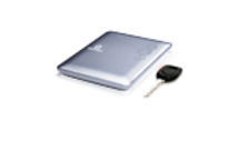 eGo Portable Hard Drive with Protection Suite, Silver