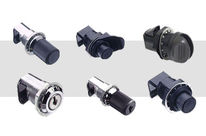 Runde Schnappverschlüse, bündig oder mit Drehknopf