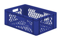 Stapelbehaelter Dina 210 3 blau 600 x 400 x 210 mm