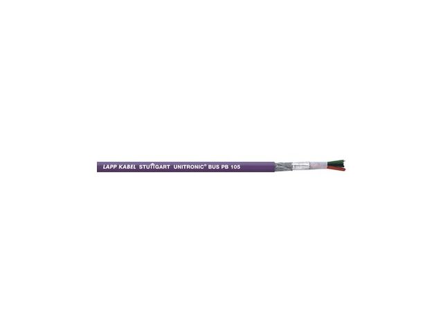 Busleitung für PROFIBUS-DP, -FMS und FIP | UNITRONIC BUS PB 105 1X2X0,64