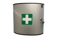 Apothekenschrank aus Aluminium