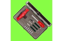 Wiha : WIHA Tournevis Dynamométriques - Outil Dynamométrique Manche en T - Jeu de Tournevis Dynamométrique à Manche en T TorqueVario-STplus-11 pièces