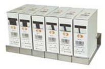 Halterung für 6 Schrumpfschlauch-Boxen PLIOFINE : SUSAM-340