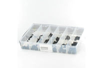 Innensechskantschrauben : Gewindestift mit Innensechskant -  - Sortimentsbox Gewindestifte Innensechskant mit Kegelkuppe Stahl 14.9 Schwarz DIN 913