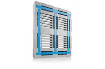 CR4 / CR4-5 Kunststoffpalette im Inch-Maß 48x40