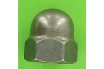 Muttern : Verschiedene Muttern - Hutmuttern Hohe Form DIN 1587 - Rohstahl Klasse 6