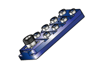 Verteiler 1:1 mit M23-Industriesteckverbinder