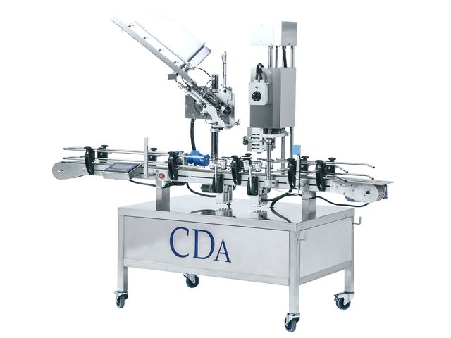 Spender- und Aufpressblock für Kapseln bzw. Agraffen - Modell Cap System