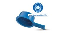 Kegelverschluss mit seitlicher Lasche – GPN 608 PCR-PE, blau