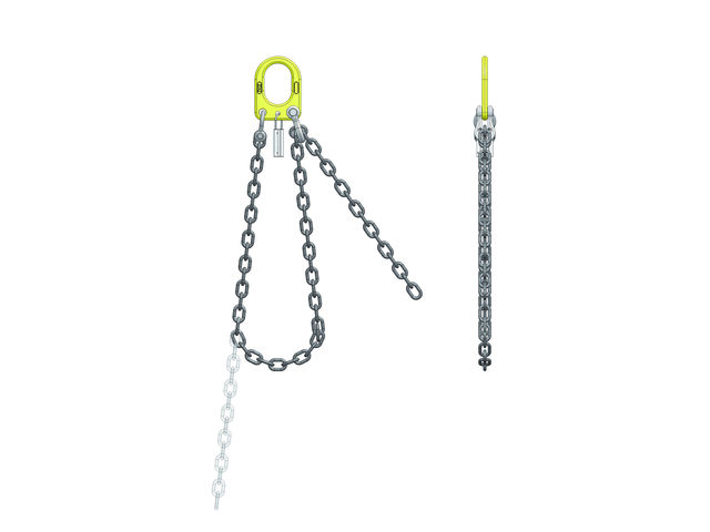 STAS Alloy Einfache Kranzkette, verkürzbar