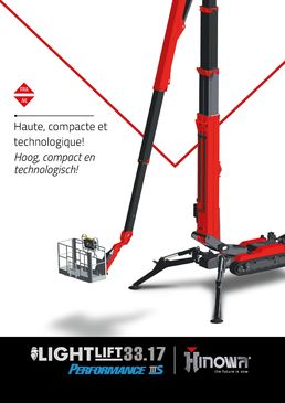 RAUPENARBEITSBÜHNE LIGHTLIFT 33.17 PERFORMANCE IIIS