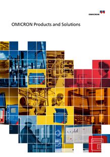 OMICRON Produkte und Lösungen