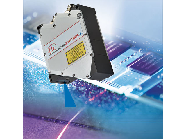 scanCONTROL 29xx-10/BL - Laser-Profil-Scanner mit kleiner blauer Laserlinie