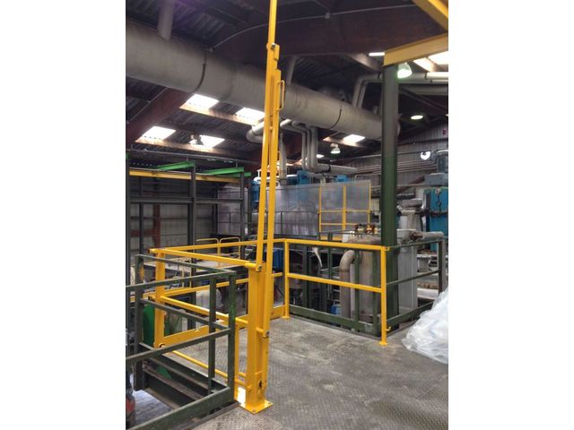 Klappbares vertikales Schleusengeländer | SG3 (AC2M)